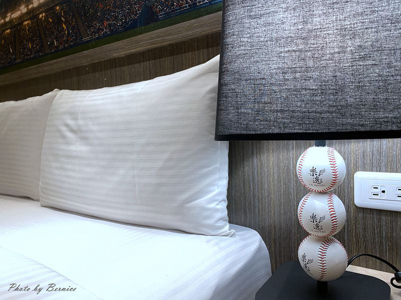 樂逸文旅La hotel 六合夜市棒球館~全館滿滿棒球元素入住感受台灣棒球魅力 @Bernice的隨手筆記