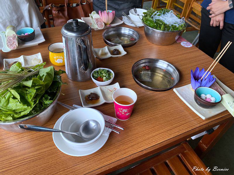 櫻の田野休閒養生館~高顏質九品蓮花火鍋搭配超多野菜讓你找回平衡的身心健康 @Bernice的隨手筆記