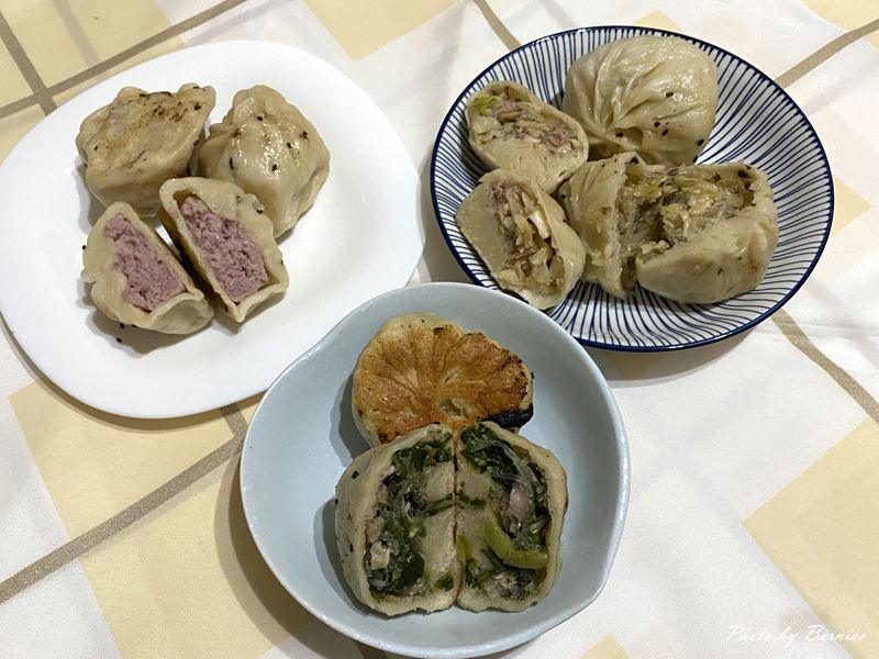 珍味水煎包~韭菜肉餡味有在吃韭菜盒的口感 @Bernice的隨手筆記