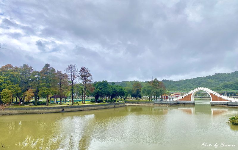 大湖公園落羽松~北市最便捷賞松點. 陰天中的美感 @Bernice的隨手筆記