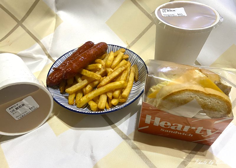 Hearty哈媞手作三明治內湖店~料滿出韓式土司盒子 @Bernice的隨手筆記