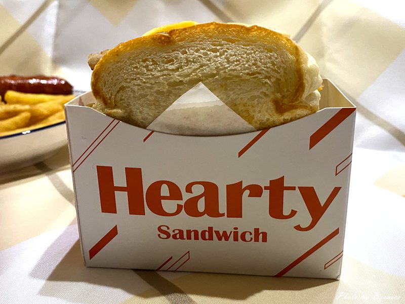 Hearty哈媞手作三明治內湖店~料滿出韓式土司盒子 @Bernice的隨手筆記