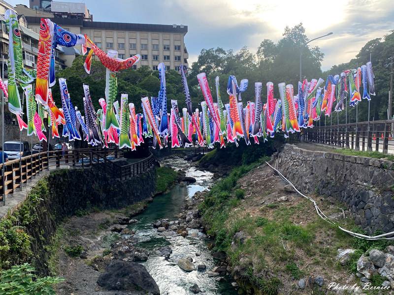 2025北投夏日祭り-魚躍龍門 盛夏祈福~上千鯉魚齊飄揚 盛夏北投獻祝福 夜間閃爍共綻放 @Bernice的隨手筆記
