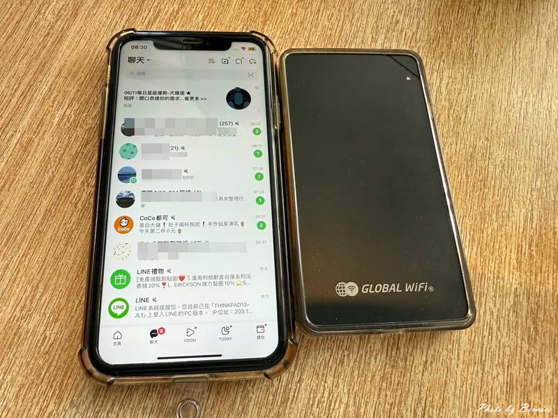 GLOBAL WiFi 無限全球通~多人分享不需翻牆訊息分享全不漏 @Bernice的隨手筆記