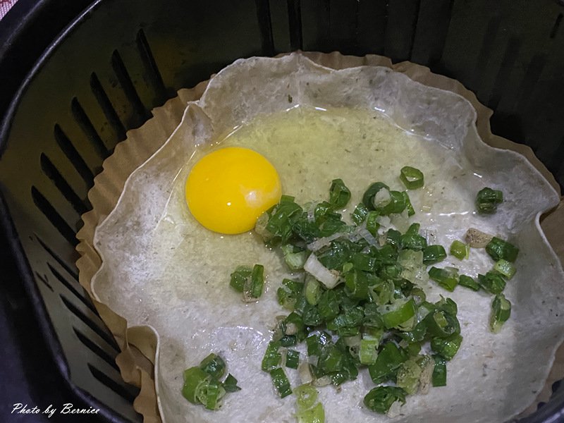 氣炸蛋餅~不沾手零廚易簡單六分鐘美味上桌 @Bernice的隨手筆記 氣炸蛋餅~不沾手零廚易簡單六分鐘美味上桌 @Bernice的隨手筆記