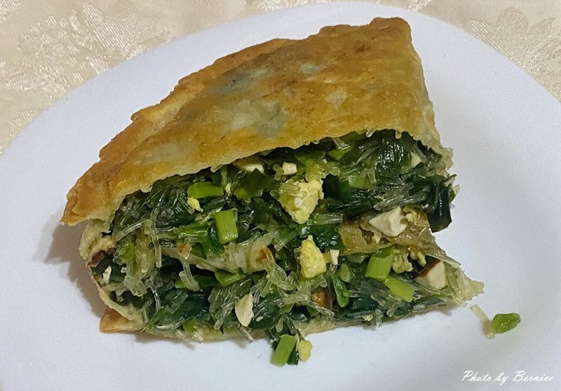 家傳至選韭菜盒~內湖737早市超人氣美食 @Bernice的隨手筆記