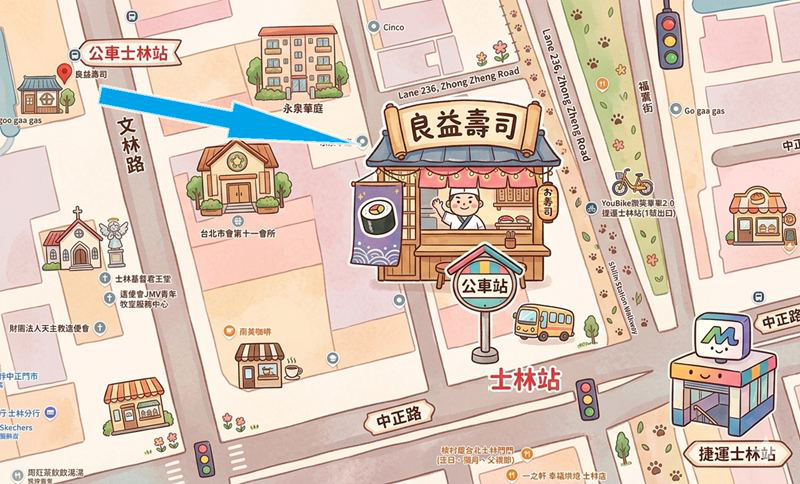 良益壽司~簡單平價好食 一日三餐皆適合 @Bernice的隨手筆記