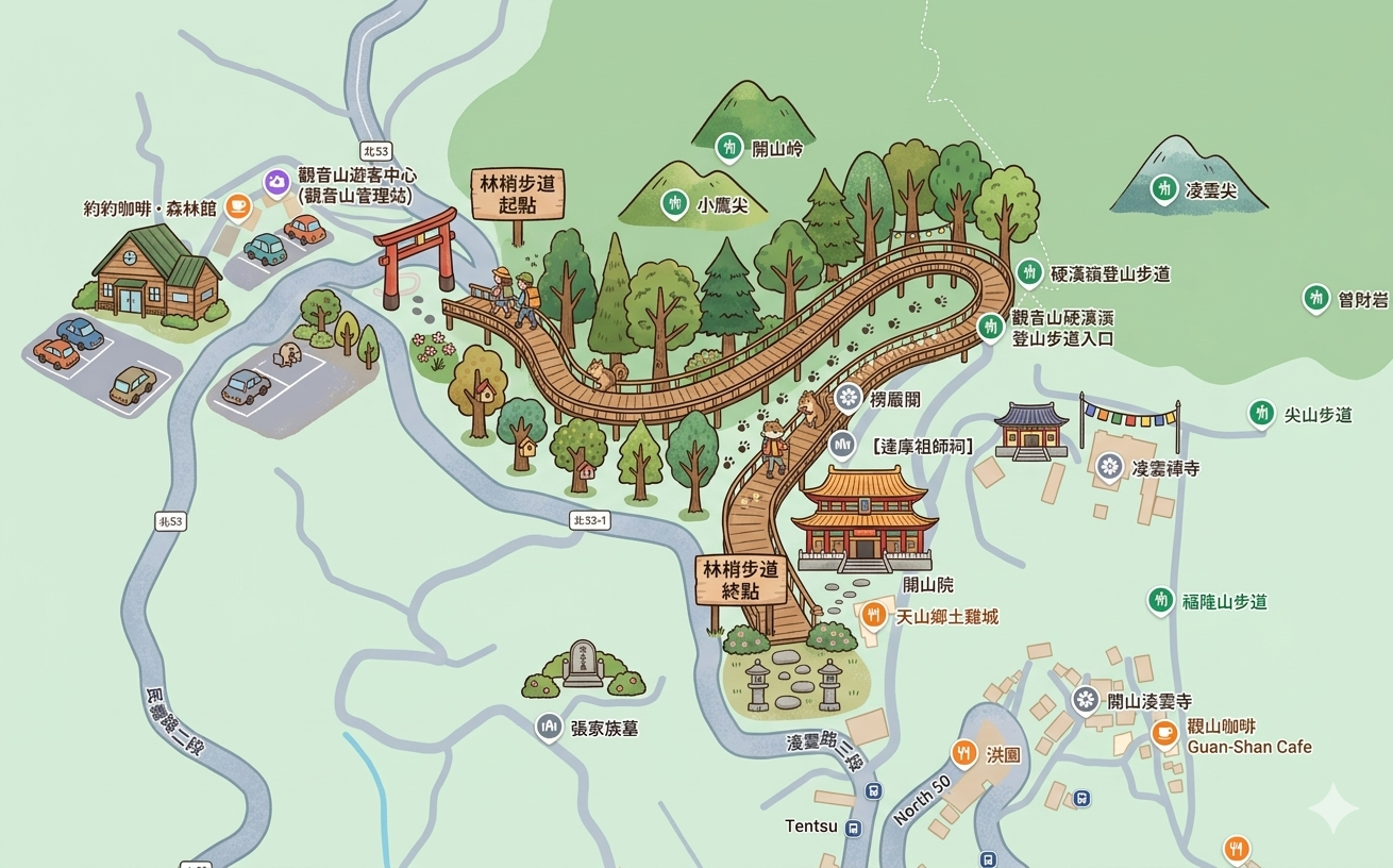 林稍步道~輕鬆無障礙賞景完成第一段 未完第二段待續 @Bernice的隨手筆記