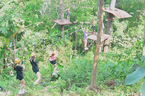 森林滑翔深險~需要點體力及勇氣 @Bernice的隨手筆記