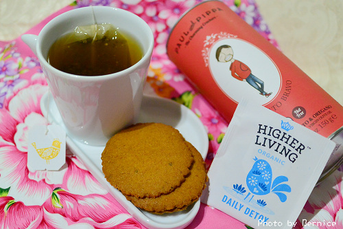 Higher Living有機茶．Paul&amp;Pippa手工餅乾~辦公室下午茶好良伴 @Bernice的隨手筆記