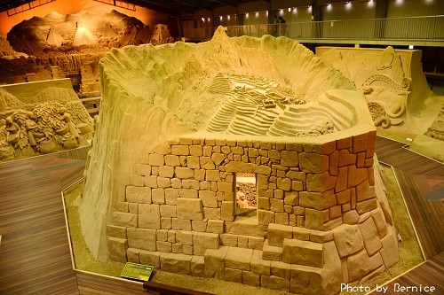 砂の美術館~世界唯一使用「沙」做為雕刻作品素材的室內美術館 @Bernice的隨手筆記