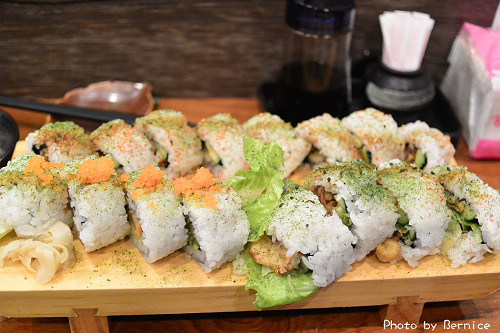 柿壽司~口味不重又平價的日式美味 @Bernice的隨手筆記