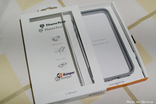 【ThanoTech】K11 Bumper for iPhone X~航太鋁合金超薄邊框裸機無套手感 @Bernice的隨手筆記