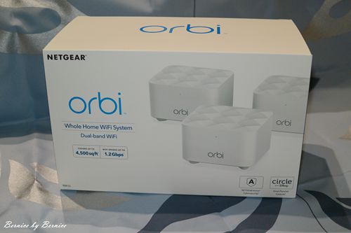 NETGEAR Orbi WIFI System (RBK13)AC1200~高效能雙頻WIFI延伸系統地下室也能暢遊 @Bernice的隨手筆記