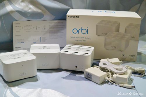 NETGEAR Orbi WIFI System (RBK13)AC1200~高效能雙頻WIFI延伸系統地下室也能暢遊 @Bernice的隨手筆記