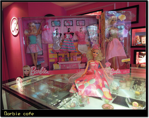 Barbie cafe芭比娃娃餐廳‧超粉紅的店 @Bernice的隨手筆記